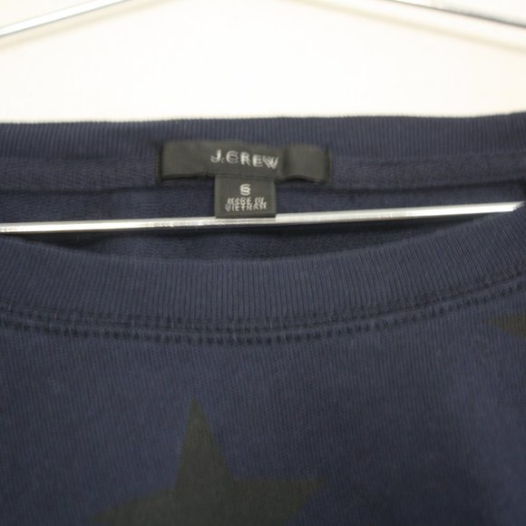 J Crew Star Graphic Crew Neck Sweatshirt 🌵xs - Picture 2 of 6